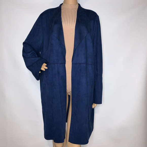 Chicos double face faux sueded topper jacket - Picture 4 of 10